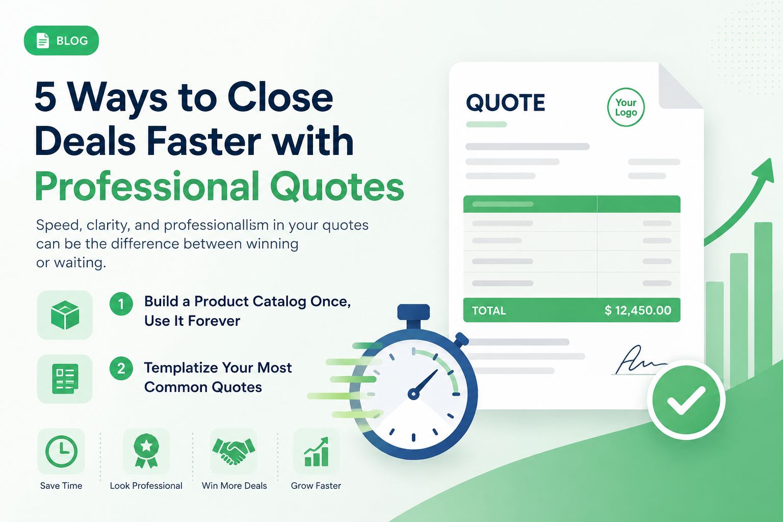 3 Ways to Close Deals Faster with Professional Quotes